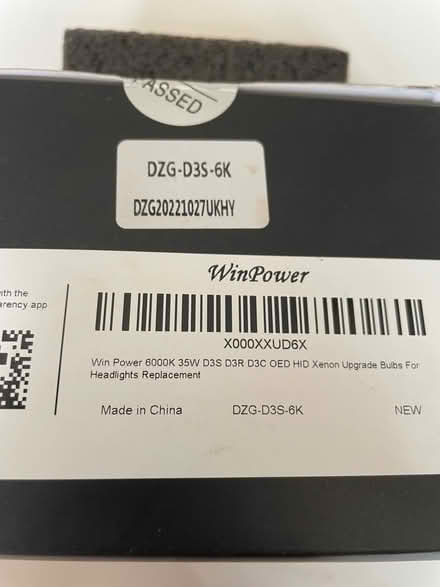 Photo of free Xenon car bulb (Winkfield Row RG42) #1