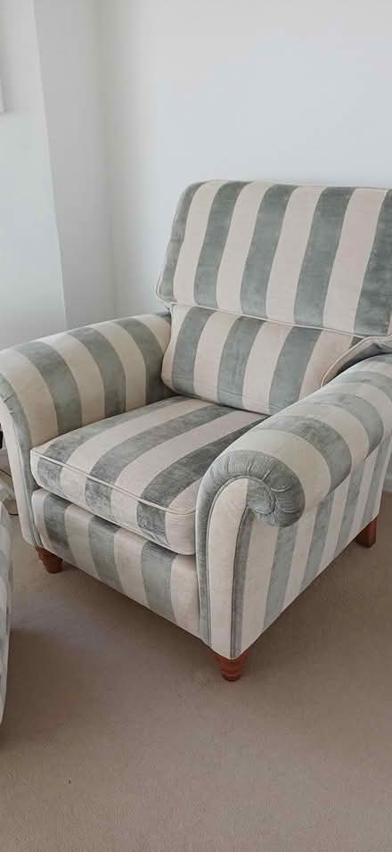 Photo of free Armchair with footstool (BN41 2AE) #4