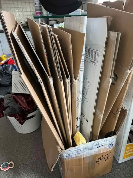 Photo of free cardboard boxes (sale) #2