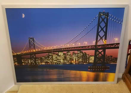 Photo of free Framed Print - San Francisco Bridge (CT2) #1