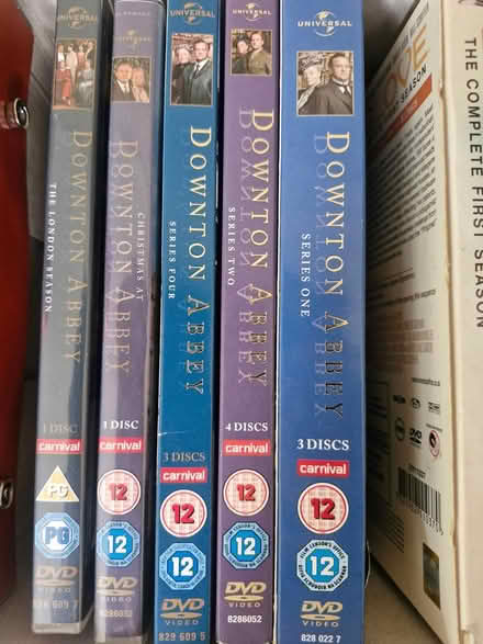 Photo of free Downton Abbey DVD Set (D18E0K6) #1