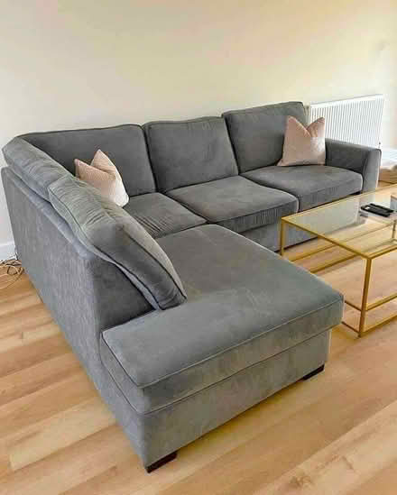 Photo of free Grey 4 seater corner sofa (Charlton SE7) #1