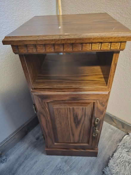 Photo of free Small nightstand table (Humboldt Hill, Eureka) #1