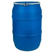 Photo of Blue water barrel 44 and 55 gallon (Orgreave S13) #2