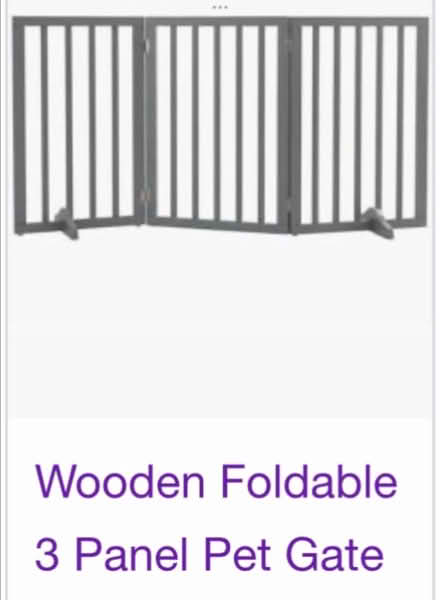 Photo of Foldable 3 panel pet gate (Orrell, wigan, WN5) #1