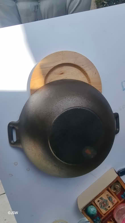 Photo of free Cast iron wok (Colindale NW9) #2