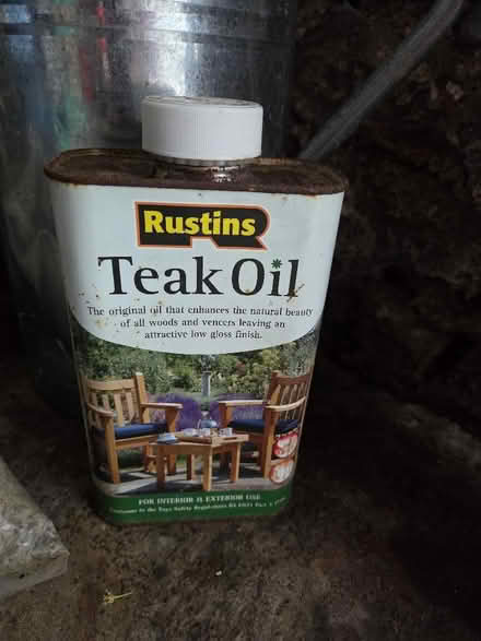 Photo of free Teak oil (Hexham NE46) #1