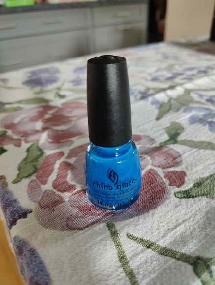 Photo of free Blue China Glaze Nail Polish (Mountain View) #1