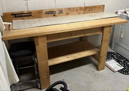 Photo of free Workbench, construction lumber (Willow West) #1