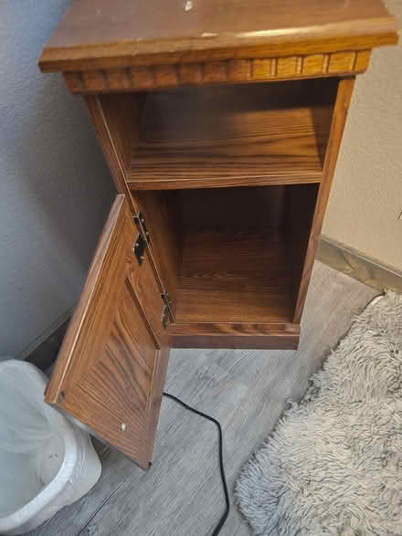 Photo of free Small nightstand table (Humboldt Hill, Eureka) #2
