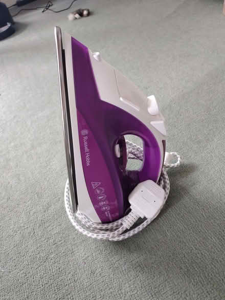 Photo of free Russell hobbs purple and white iron (Norbury SW16) #1