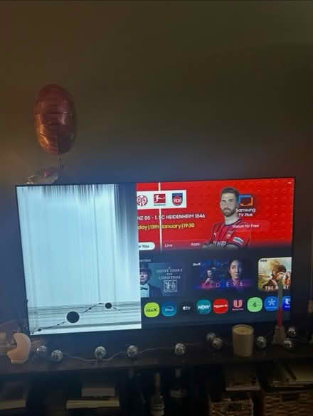 Photo of free 55” Samsung Smart TV Damaged Screen (EC1V) #1