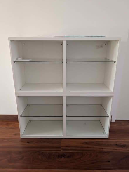 Photo of free 2 Ikea Besta/Eket Shelves w Glass Panel Interiors (Marylebone W1U) #1