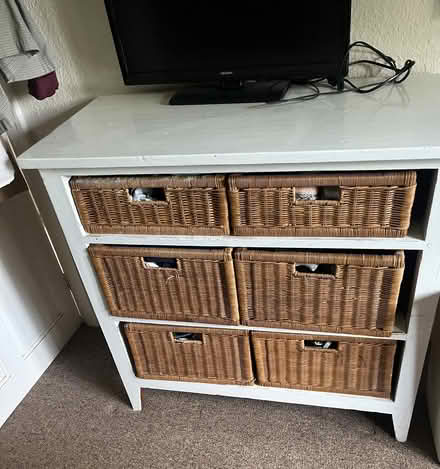 Photo of free Wicker chest of drawers (Harborne B17) #1