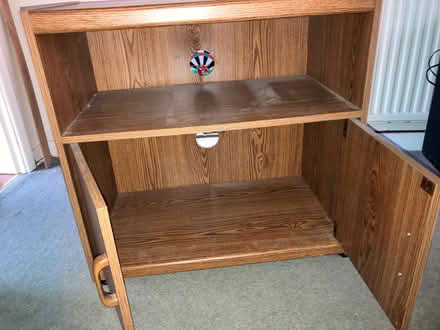 Photo of free Computer printer table or storage cabinet (Wrexham LL13) #2