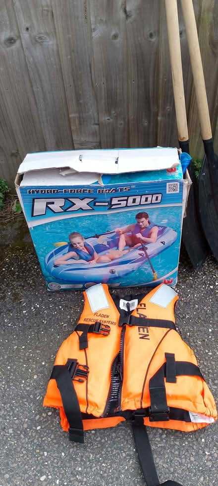 Photo of free Inflatable dingy (Barnard's Green WR14) #1