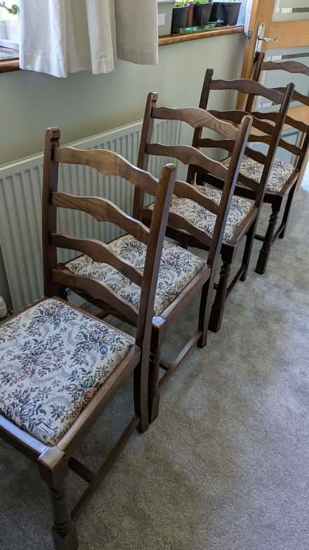 Photo of free Set of 4 chairs (Presteigne LD8) #2