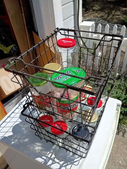 Photo of free Stacking Metal Baskets (Vacaville) #2