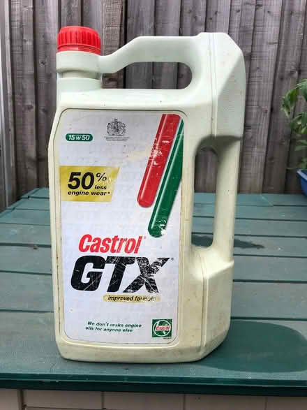 Photo of free Castrol GTX Engine Oil 5w50 (Leyton E10) #1