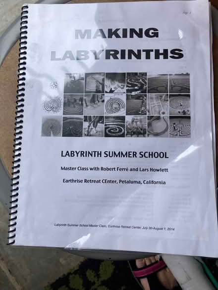 Photo of free Making labyrinths manual (Sunnyvale CA) #1