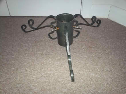 Photo of free Metal Christmas Tree Stand (DE12 6QS) #2