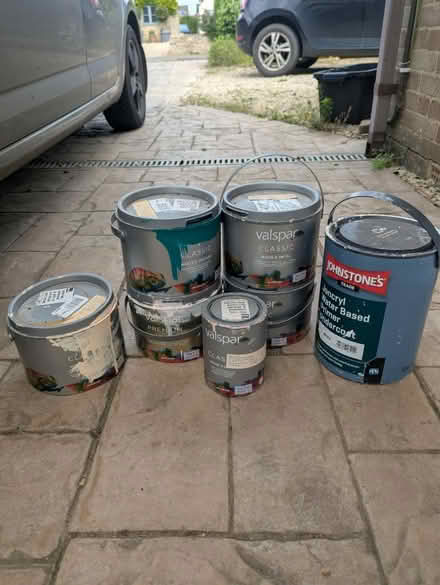 Photo of free Assorted paints (Aston OX18 2) #1