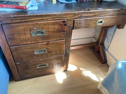 Photo of free Sturdy wood deak (Wimbledon SW19) #1