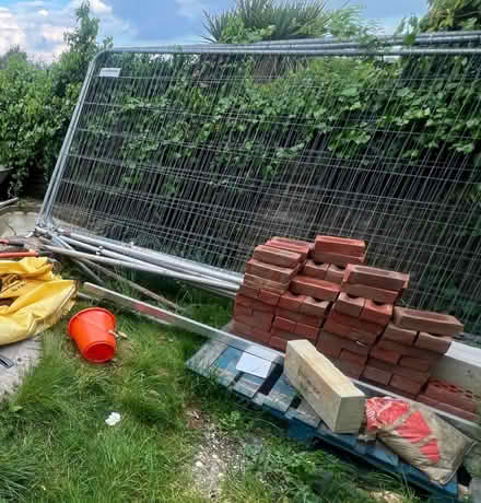 Photo of free Heras security fence x 7 (Rochester) #1