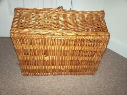 Photo of free Large Wicker Basket (DE12 6QS) #3