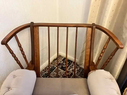 Photo of free Three seater couch, chair & table (Speke Liverpool) #2