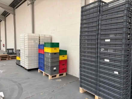 Photo of free Plastic storage crates (Earnshaw Bridge PR26) #1
