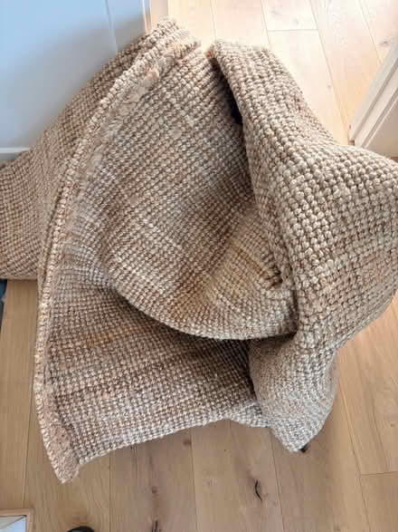 Photo of free 200x300cm jute rug perfect conditions (North Kensington W10) #1