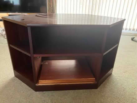 Photo of free 1980s Nathan sapele veneer TV cabinet (Little Herberts GL53) #1