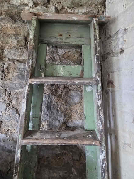 Photo of free Wooden step ladders, work fine (Hexham NE46) #2