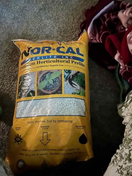 Photo of free Huge unopened bag of perlite (West Market) #1