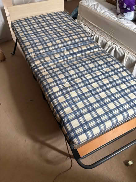 Photo of free Neat folding single bed (Whitton TW3) #2
