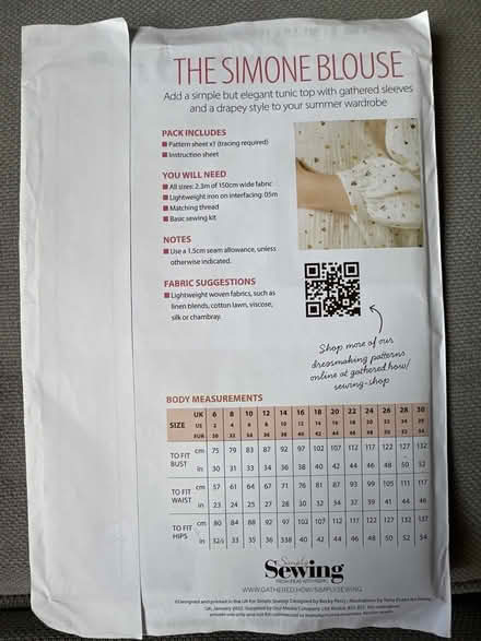 Photo of free Sewing pattern (Sanderstead) #2
