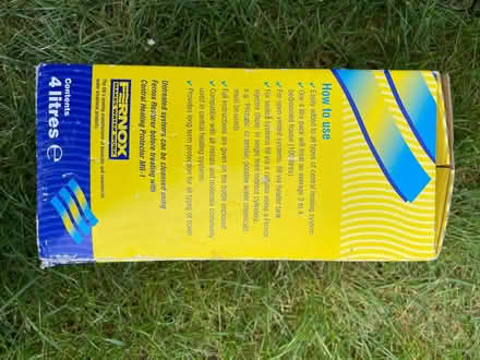 Photo of free Fernox rust inhibitor (Charvil RG10) #1