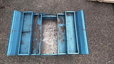 Photo of free Metal tool box, empty (Central Letchworth) #3