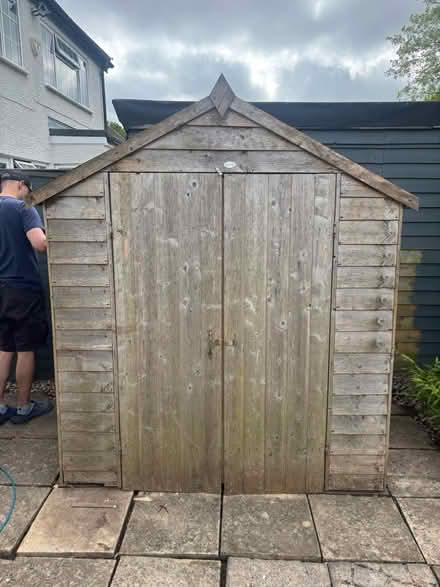 Photo of free Wooden shed with double doors (HP6 Amersham) #1