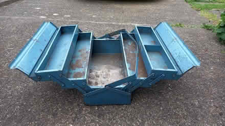Photo of free Metal tool box, empty (Central Letchworth) #1