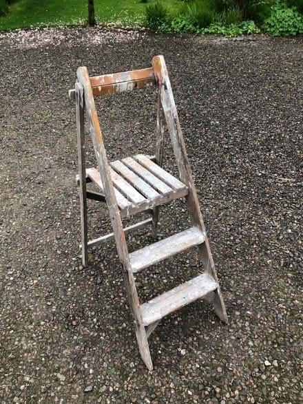 Photo of free Short step ladder (Forest Wood LD8) #1