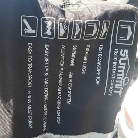 Photo of free 10 x 10 Summit Instant Canopy (Silverlake area, Everett) #1