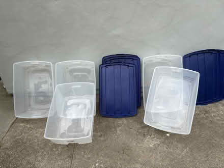 Photo of free Storage boxes (Redwood City, Selby/El Camino) #4
