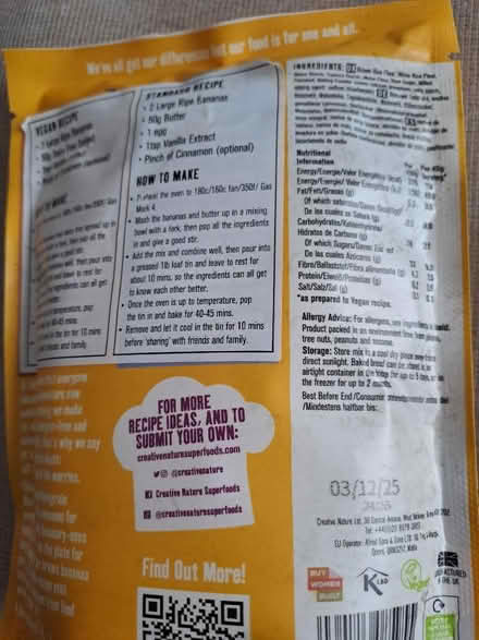 Photo of free GF foods (out of date) (Harefield SO19) #2