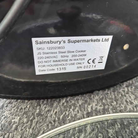 Photo of free Slow cooker (Bleadon BS24) #3