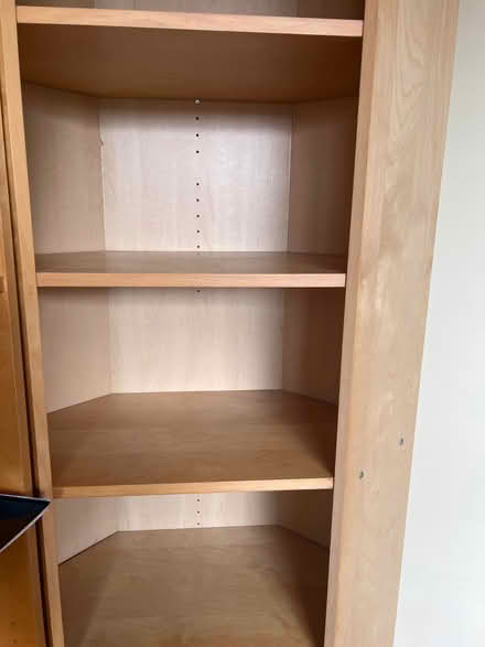 Photo of free IKEA Billy bookshelf corner unit. (Lion Gate TW9) #2