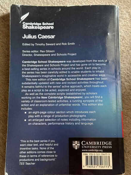 Photo of free Julius Caesar text and study notes (Sanderstead) #2