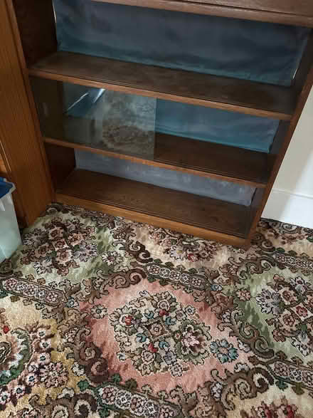 Photo of free Book case with sliding glass doors (Whitton TW3) #2