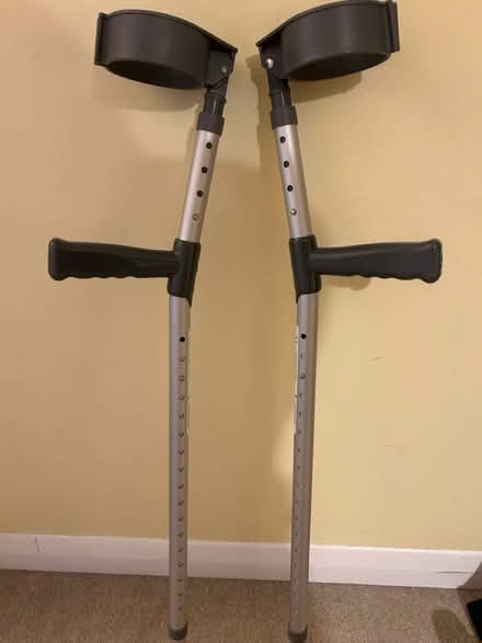 Photo of free Pair of adjustable crutches (Orpington BR6) #1